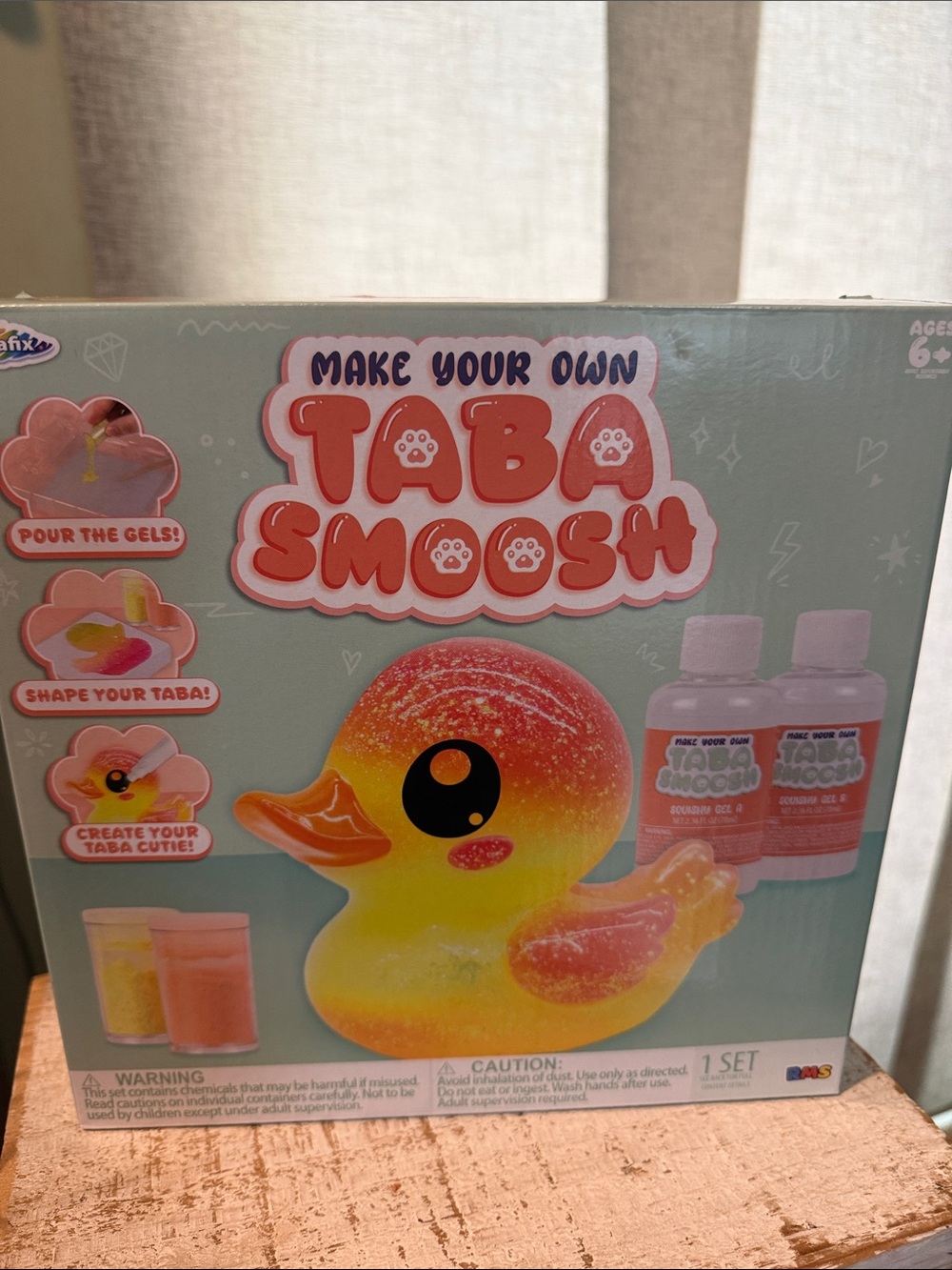 Make Your Own Taba Smoosh squishy- duck kit